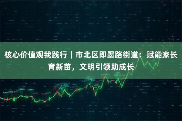 核心价值观我践行｜市北区即墨路街道：赋能家长育新苗，文明引领助成长