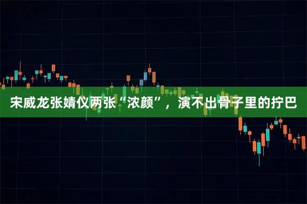 宋威龙张婧仪两张“浓颜”,演不出骨子里的拧巴